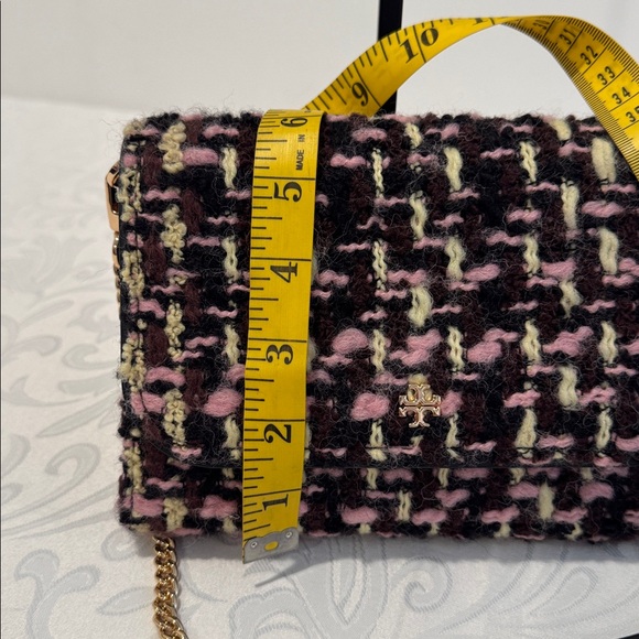 Tory Burch Tweed Emerson Crossbody Bag - Picture 9 of 12